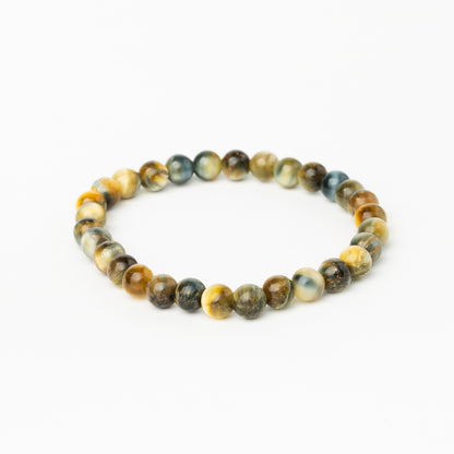 Golden Blue Tiger Eye Bracelet